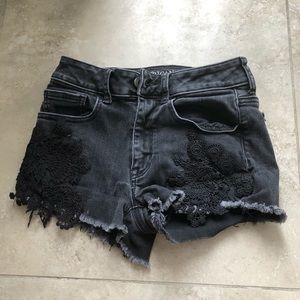 American Eagle high rise shorts